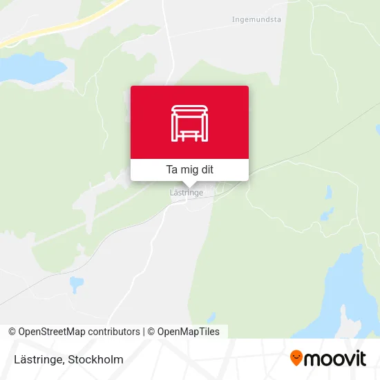Lästringe karta