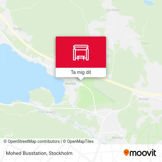 Mohed Busstation karta