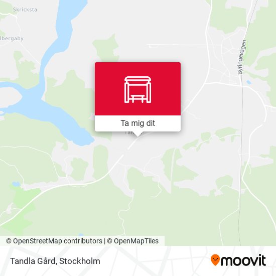 Tandla Gård karta