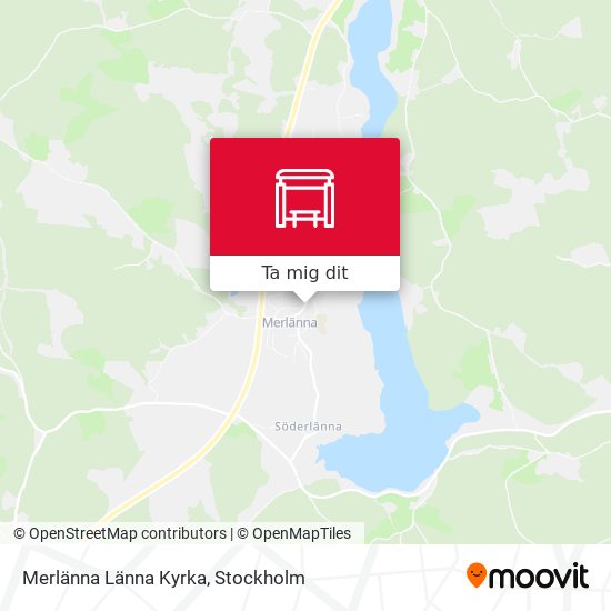 Merlänna Länna Kyrka karta