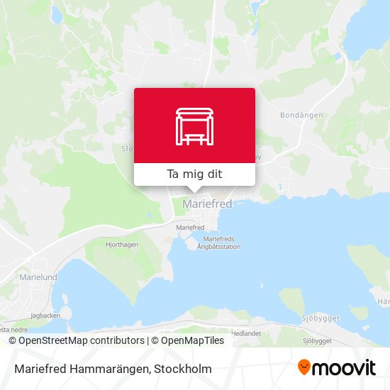 Mariefred Hammarängen karta