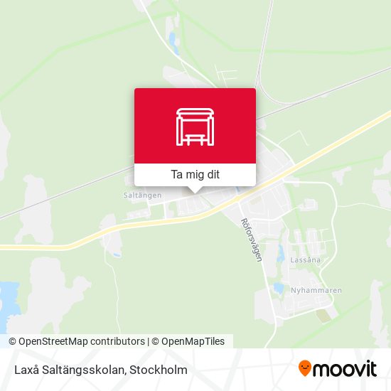Laxå Saltängsskolan karta