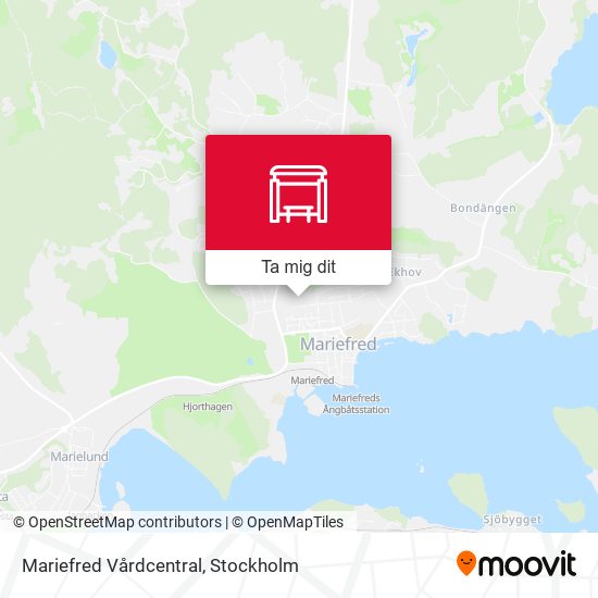 Mariefred Vårdcentral karta