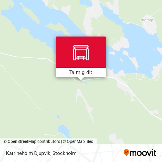 Katrineholm Djupvik karta