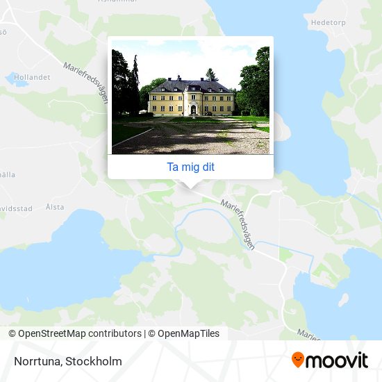 Norrtuna karta