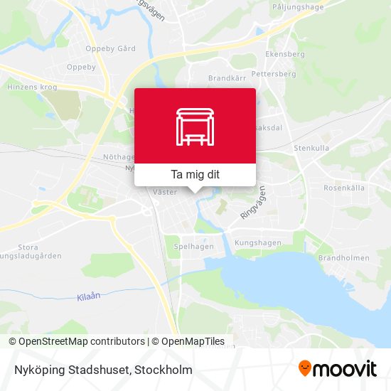 Nyköping Stadshuset karta