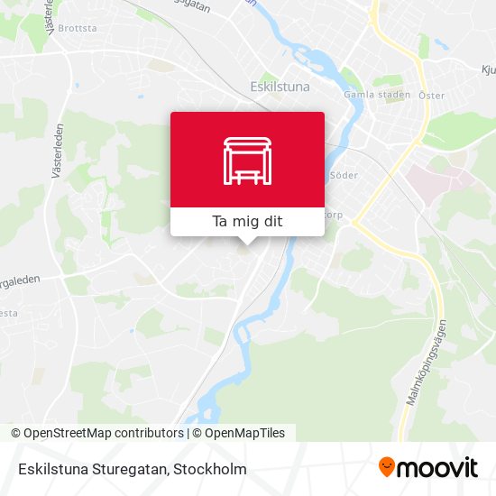 Eskilstuna Sturegatan karta