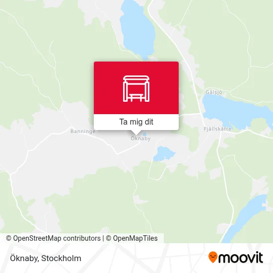 Öknaby karta