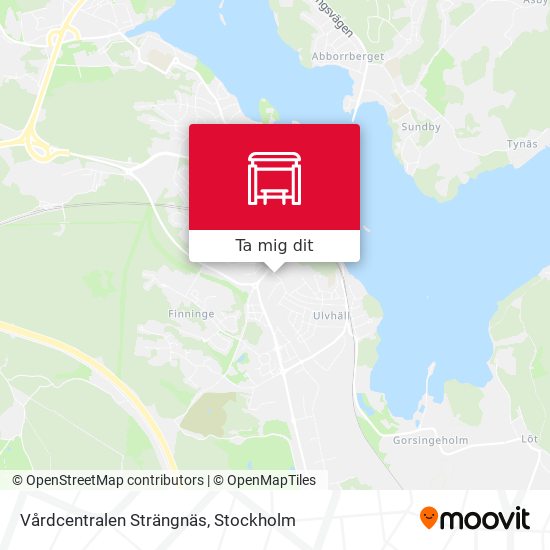 Vårdcentralen Strängnäs karta