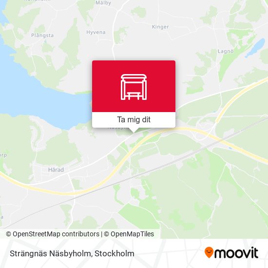 Strängnäs Näsbyholm karta