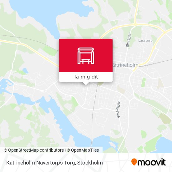 Katrineholm Nävertorps Torg karta