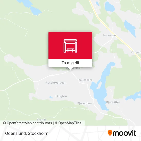 Odenslund karta