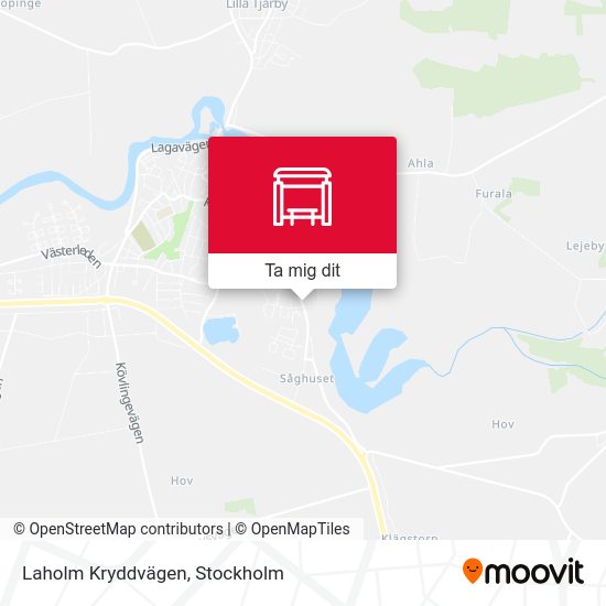 Laholm Kryddvägen karta
