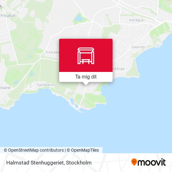 Halmstad Stenhuggeriet karta