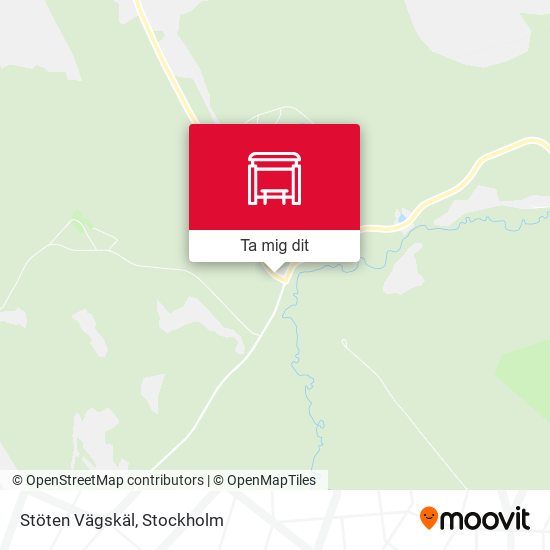 Stöten Vägskäl karta