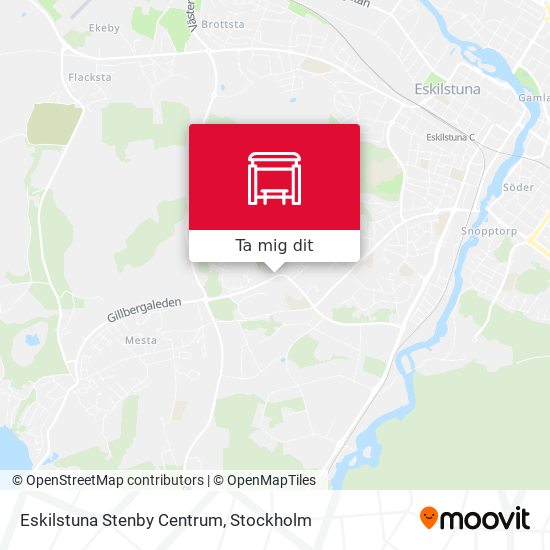 Eskilstuna Stenby Centrum karta