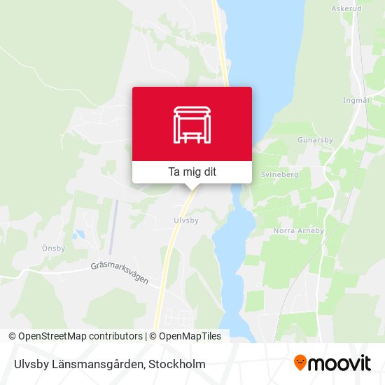 Ulvsby Länsmansgården karta