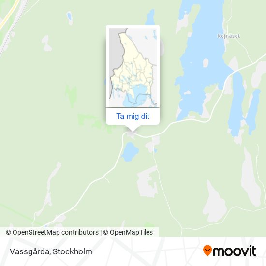 Vassgårda karta