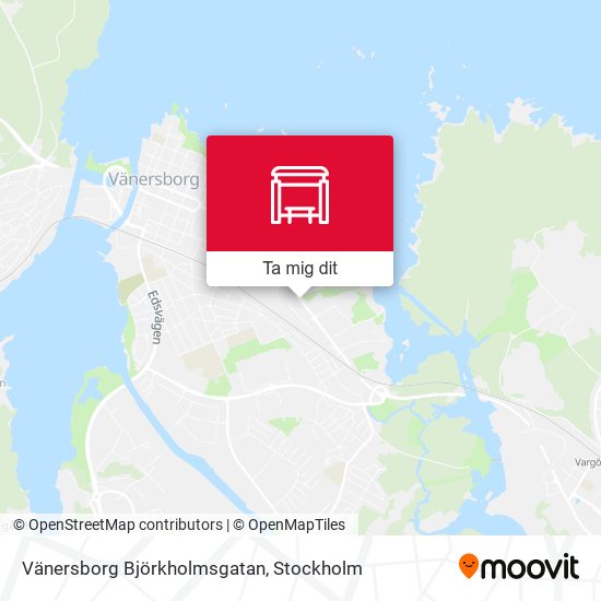 Vänersborg Björkholmsgatan karta