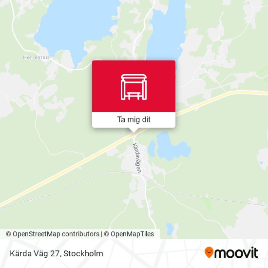 Kärda Väg 27 karta