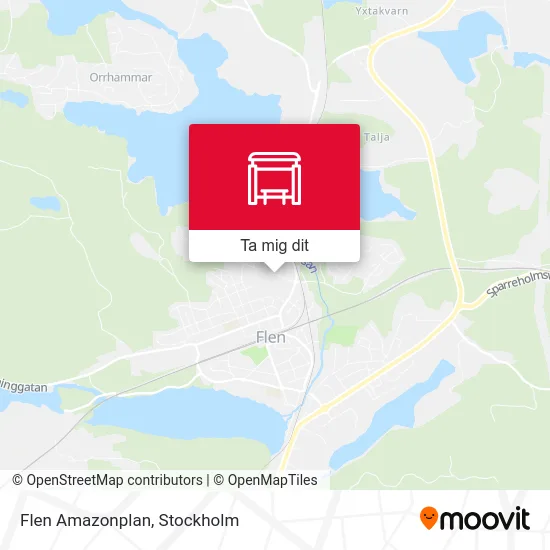 Flen Amazonplan karta