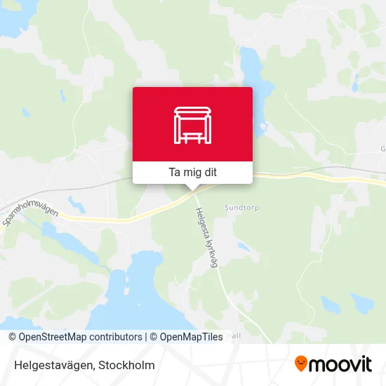 Helgestavägen karta