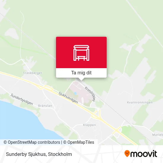 Sunderby Sjukhus karta