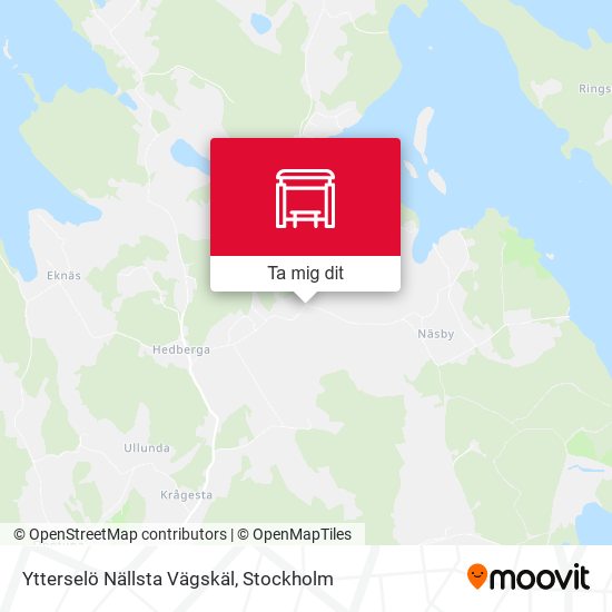 Ytterselö Nällsta Vägskäl karta