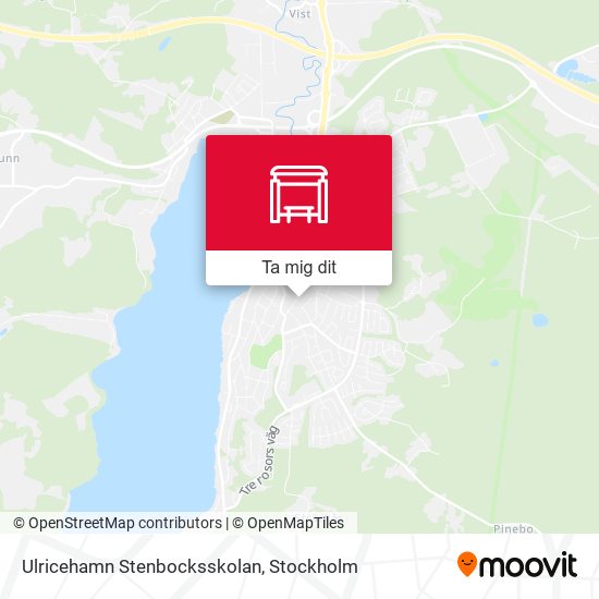 Ulricehamn Stenbocksskolan karta