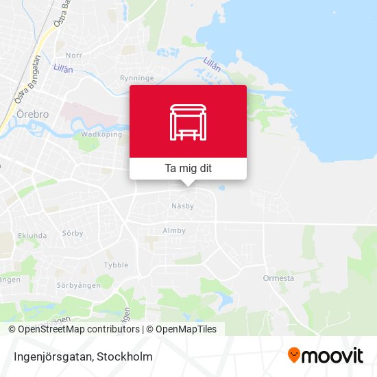 Ingenjörsgatan karta