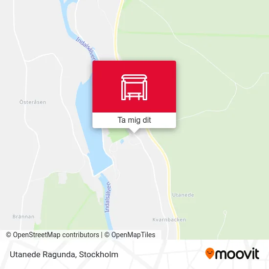 Utanede Ragunda karta