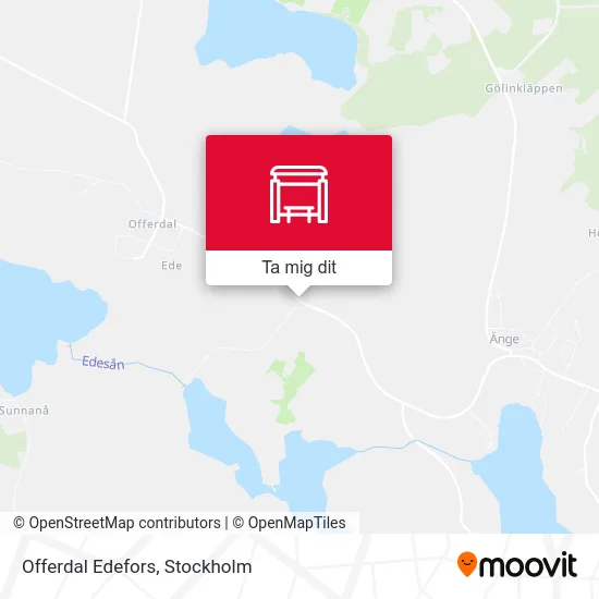Offerdal Edefors karta