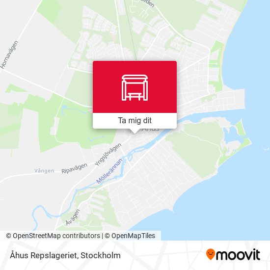 Åhus Repslageriet karta