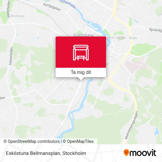 Eskilstuna Bellmansplan karta