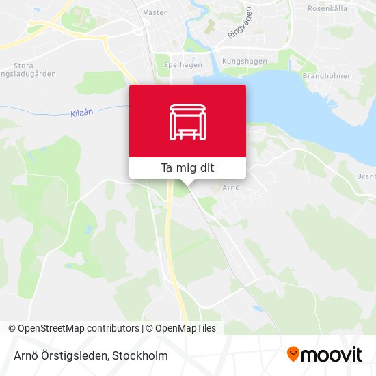 Arnö Örstigsleden karta