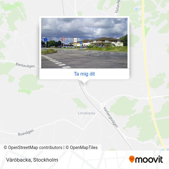 Väröbacka karta