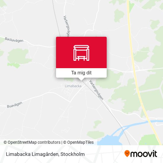 Limabacka Limagården karta