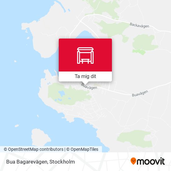 Bua Bagarevägen karta