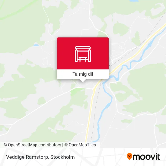 Veddige Ramstorp karta