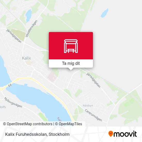 Kalix Furuhedsskolan karta