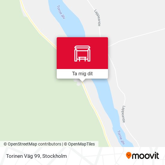 Torinen Väg 99 karta