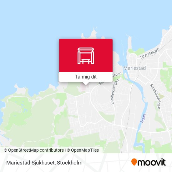 Mariestad Sjukhuset karta