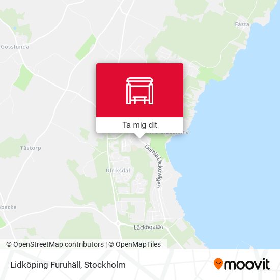 Lidköping Furuhäll karta
