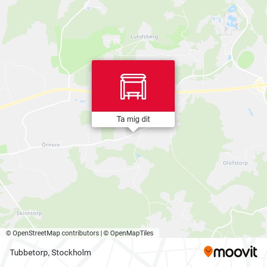 Tubbetorp karta