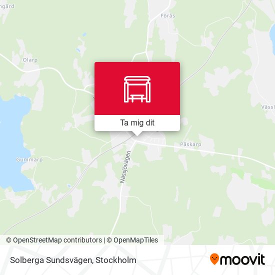 Solberga Sundsvägen karta