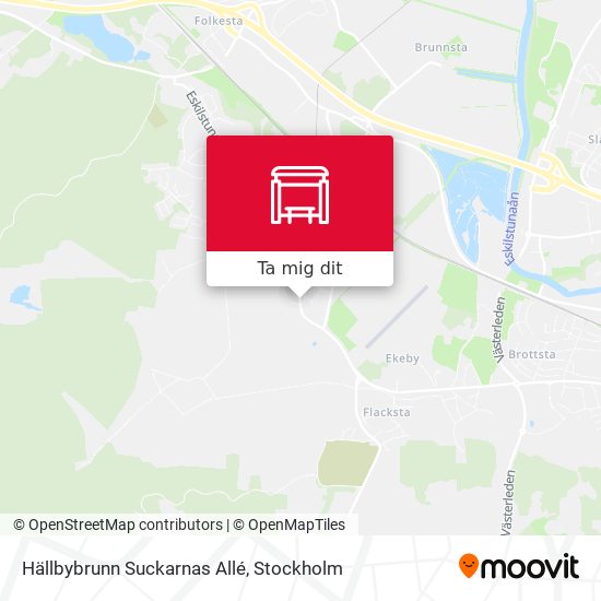Hällbybrunn Suckarnas Allé karta