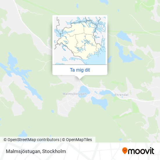 Malmsjöstugan karta