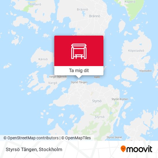Styrsö Tången karta