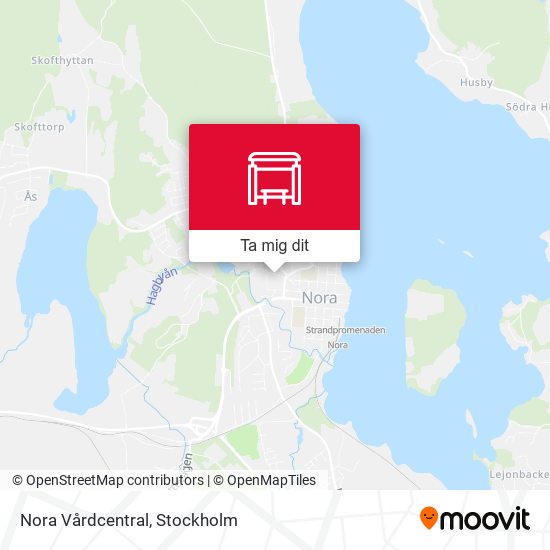 Nora Vårdcentral karta