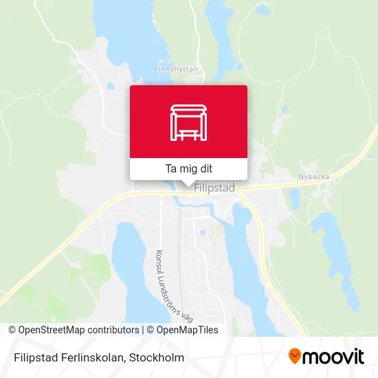 Filipstad Ferlinskolan karta